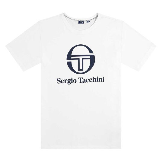 SERGIO TACCHINI MEN'S CHIKO T-SHIRT TEE IN NAVY WHITE   // BNWT //
